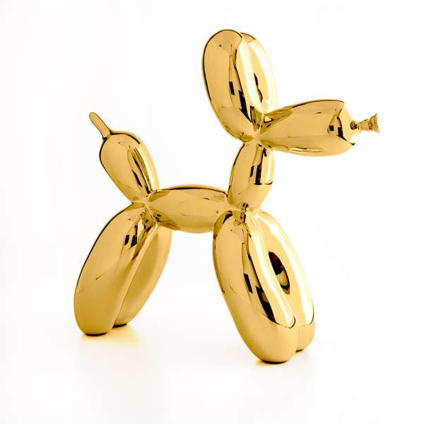 Jeff Koons Balloon Dog (XXLarge) Gold