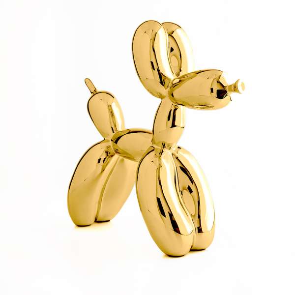 Jeff Koons Balloon Dog (XXLarge) Gold