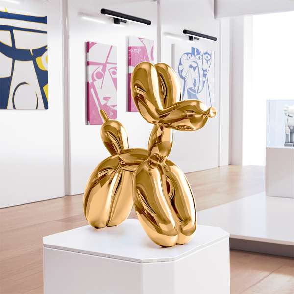 Jeff Koons Balloon Dog (XXLarge) Gold