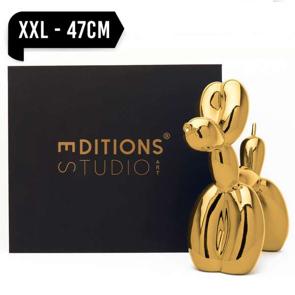 Jeff Koons Balloon Dog (XXLarge) Gold