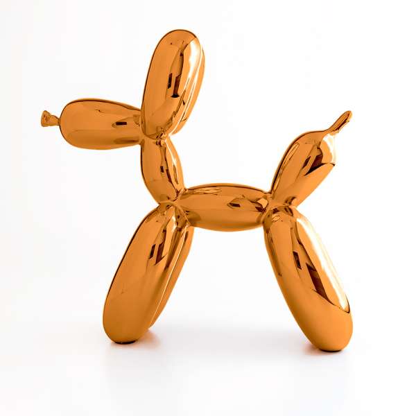 Jeff Koons Balloon Dog (XXLarge) Orange Gold