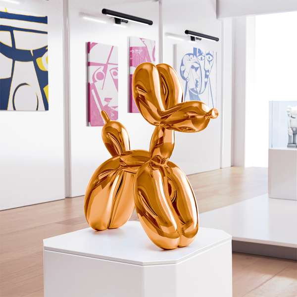 Jeff Koons Balloon Dog (XXLarge) Orange Gold