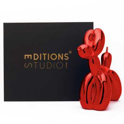 Jeff Koons Balloon Dog (XXLarge) Red - Thumbnail