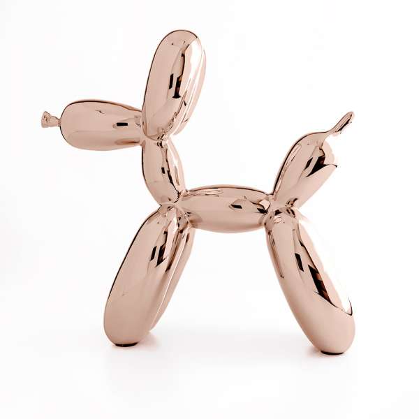 Jeff Koons Balloon Dog (XXLarge) Rose Gold