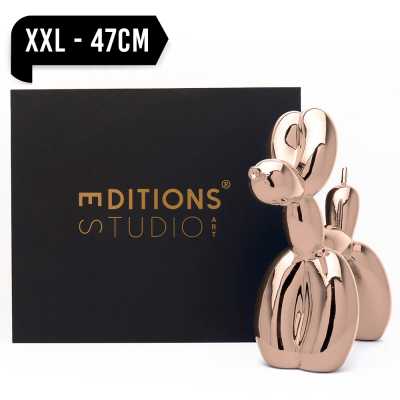 Jeff Koons Balloon Dog (XXLarge) Rose Gold - Thumbnail