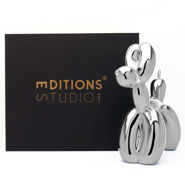 Jeff Koons Balloon Dog (XXLarge) Silver