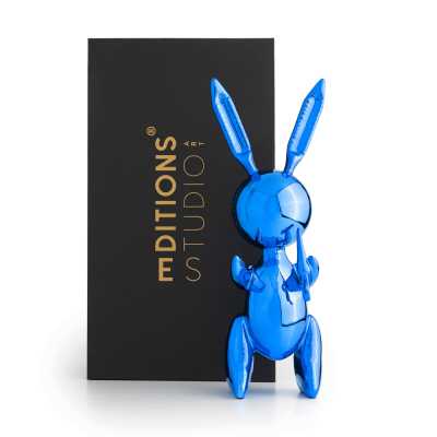 Jeff Koons Balloon Rabbit (XL) Blue - Thumbnail