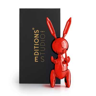 Jeff Koons Balloon Rabbit (XL) Red - Thumbnail