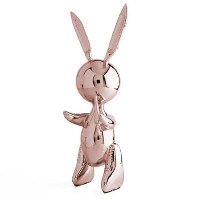 Jeff Koons Balloon Rabbit (XL) Rose Gold - Thumbnail