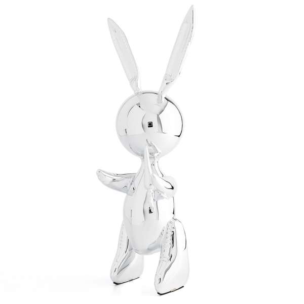 Jeff Koons Balloon Rabbit (XL) Silver