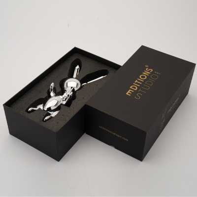 Jeff Koons Balloon Rabbit (XL) Silver - Thumbnail