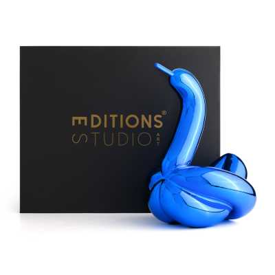 Jeff Koons Balloon Swan (Large) Blue - Thumbnail