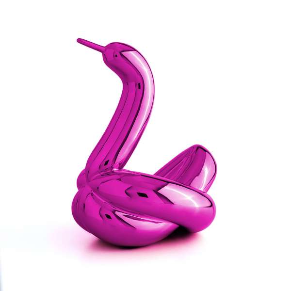 Jeff Koons Balloon Swan (Large) Pink