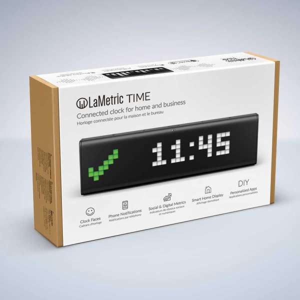 LaMetric Time Akıllı Entegre Masaüstü Saat (Teşhir ürünüdür)