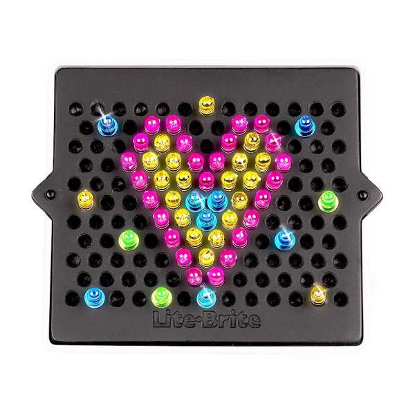 Lite-Brite Mini Seyahat Tipi Işıklı Retro Oyuncak