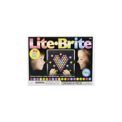 Lite-Brite Mini Seyahat Tipi Işıklı Retro Oyuncak - Thumbnail