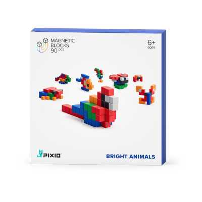 PIXIO - Pixio Bright Animals İnteraktif Mıknatıslı Manyetik Blok Oyuncak PIXIO - Pixio Bright Animals İnteraktif Mıknatıslı Manyetik Blok Oyuncak