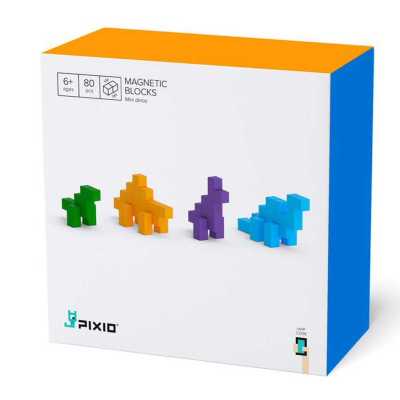 PIXIO - Pixio Mini Dinos İnteraktif Mıknatıslı Manyetik Blok Oyuncak PIXIO - Pixio Mini Dinos İnteraktif Mıknatıslı Manyetik Blok Oyuncak