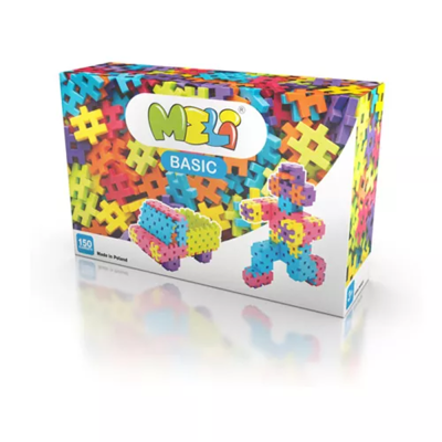 Meli Toys - Meli Toys Blok Oyuncak Basic 150