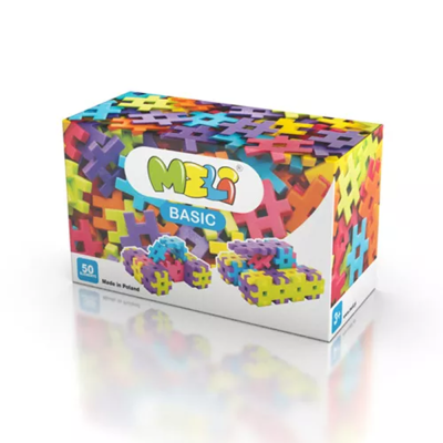 Meli Toys - Meli Toys Blok Oyuncak Basic 50