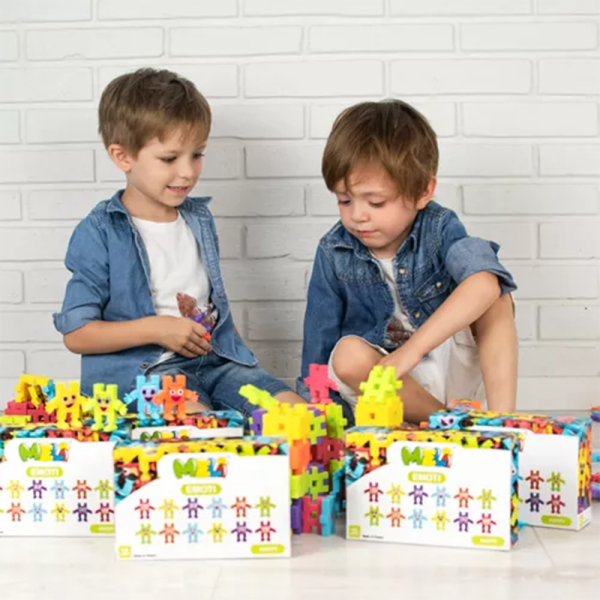 Meli Toys Blok Oyuncak Emoti Happy