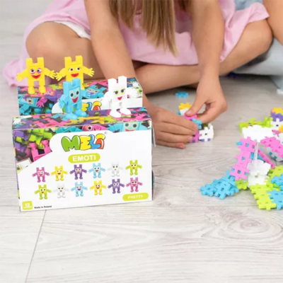 Meli Toys Blok Oyuncak Emoti Pretty - Thumbnail