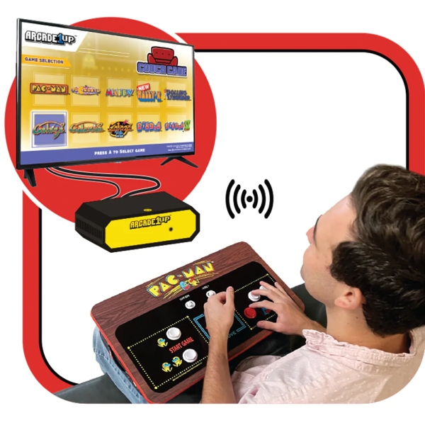 Arcade1Up PacMan Couchcade-10 Games 10 Oyunlu Panel Konsol