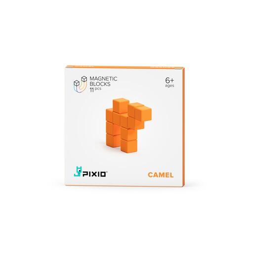 Pixio Orange Camel İnteraktif Mıknatıslı Manyetik Blok Oyuncak