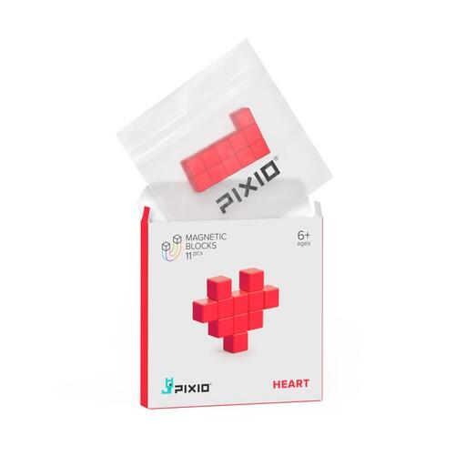 Pixio Red Heart İnteraktif Mıknatıslı Manyetik Blok Oyuncak