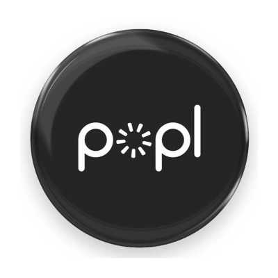 POPL - POPL Black Dijital Kartvizit 