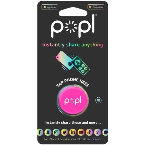 POPL Pink Dijital Kartvizit 