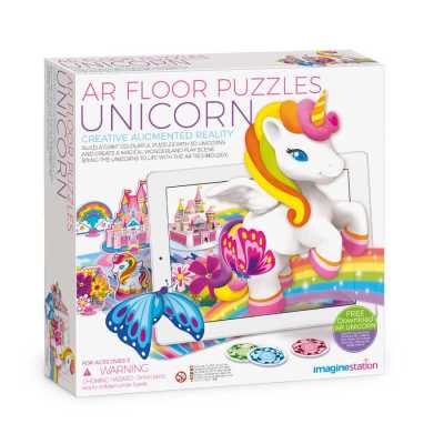 AR Floor Puzzles Unicorn Aplikasyon Destekli Arttırılmış Gerçeklik Oyunu - Thumbnail