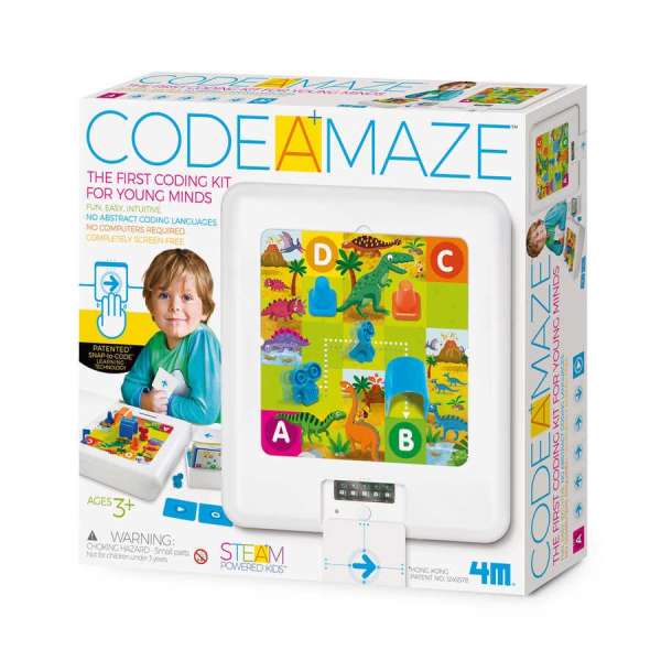 Code A Maze 3+ Yaşa Uygun Basitleştirilmiş Robotik Kodlama Seti