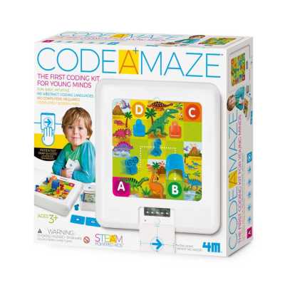 IMAGINE STATION - Code A Maze 3+ Yaşa Uygun Basitleştirilmiş Robotik Kodlama Seti
