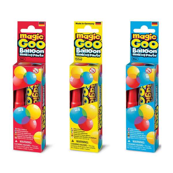 Magic Goo (3 in 1) Red Blue Yellow Sihirli Balon Macunu