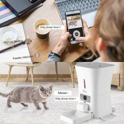 Smart Feeder Akıllı Mama Kabı Evcil Hayvan Besleme Robotu - Thumbnail