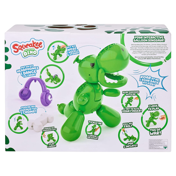 Squeakee Dino İnteraktif Balon Dinozor