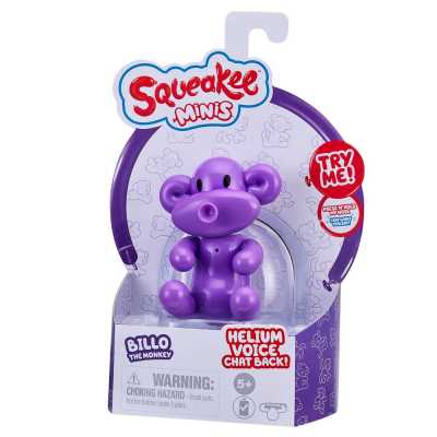 Squeakee Minis İnteraktif Balon Oyuncak Billo The Monkey - Thumbnail