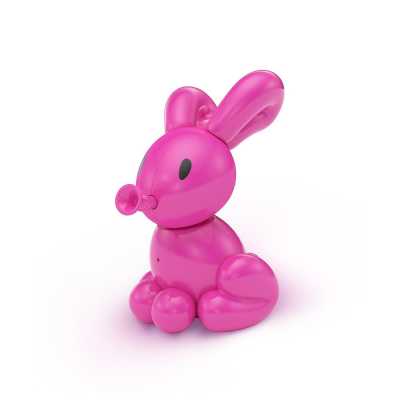 Squeakee Minis İnteraktif Balon Oyuncak Poppy The Bunny - Thumbnail