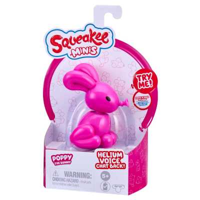 Squeakee Minis İnteraktif Balon Oyuncak Poppy The Bunny - Thumbnail