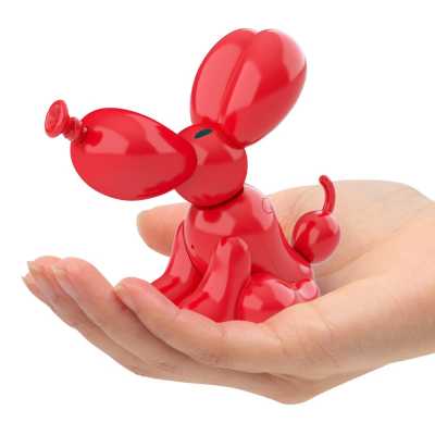 Squeakee Minis İnteraktif Balon Oyuncak Puppy Red - Thumbnail