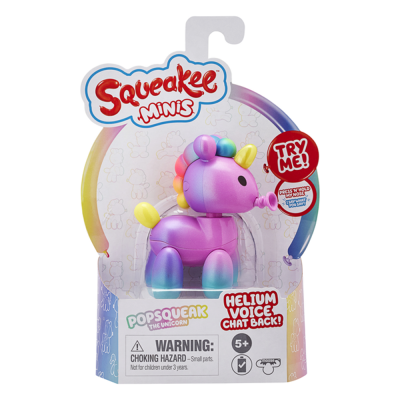 Squeakee Minis İnteraktif Balon Oyuncak Unicorn Rainbow - Thumbnail