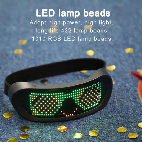 Uygulama Destekli LED Gözlük